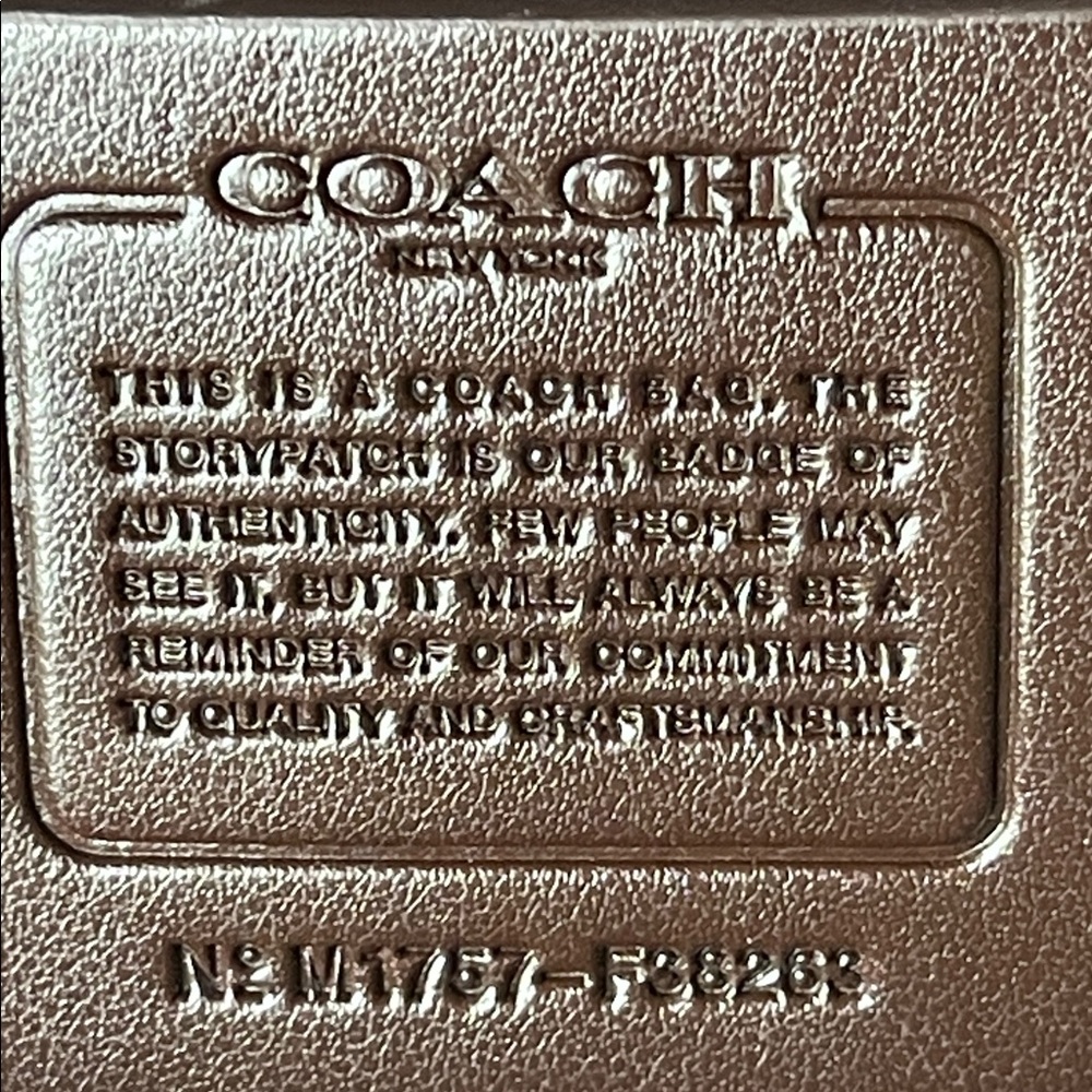 Coach White Pebbled Leather Mini Backpack with Gold Hardware - Picture 2 of 12